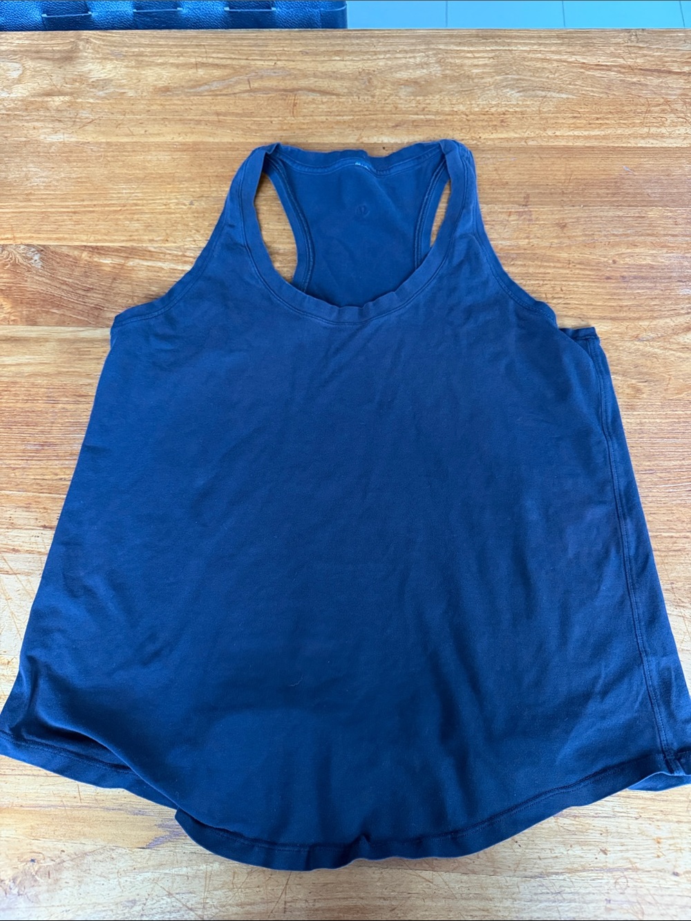 lululemon athletica Black Racerback Tank Top